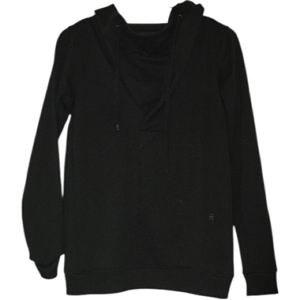 G-star Raw Xarin Slim Drapy Hooded Sweatshirt in black size M